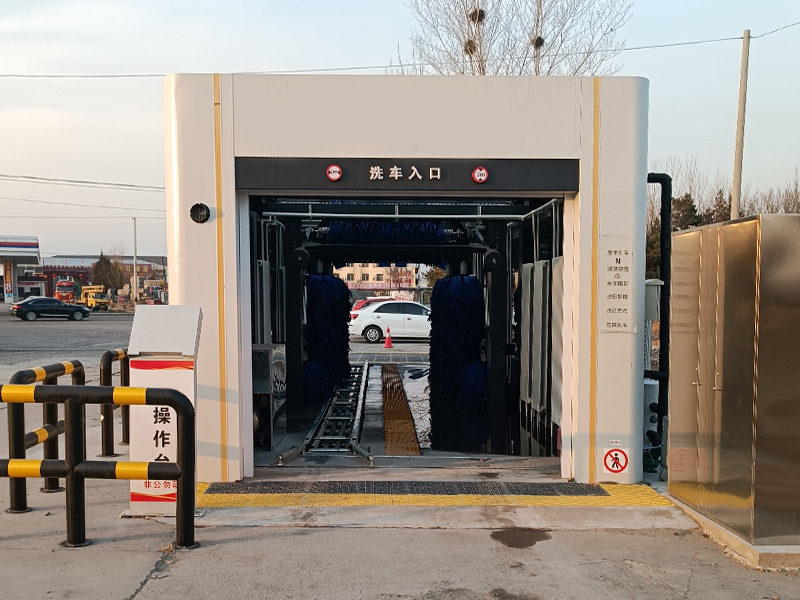 Tunnel Single — однорельсовая туннельная мойка